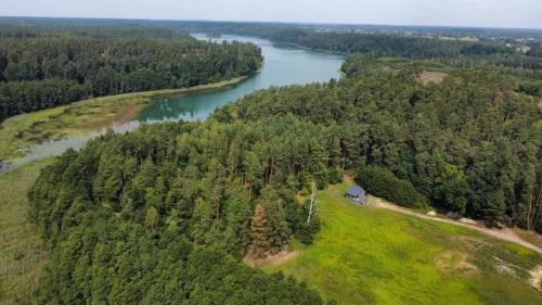 Domek letniskowy całoroczny nad jeziorem