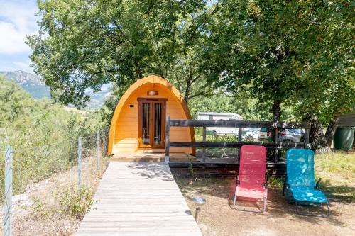 Camping du Moulin de Thoard in Thoard