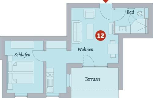 Haus Pamir - Ferienwohnungen 300m von Nienhagen entfernt