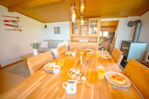 virtuve, Chalet vue Alpes et lac in Saint-Aubin-Sauges