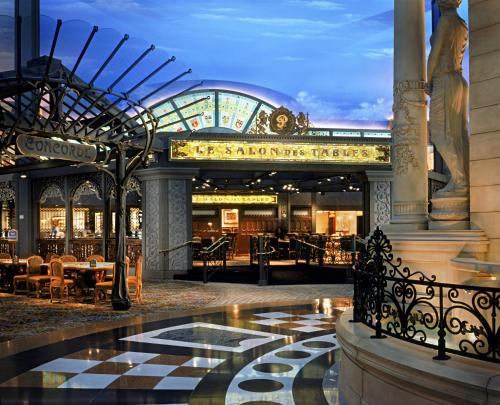 LAS VEGAS - JUNE 22 : The Interior Of Paris Hotel And Casino On