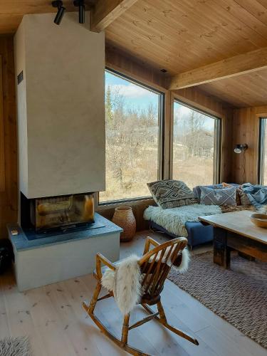 Modern Cabin With Views Of Jotunheim Mountains