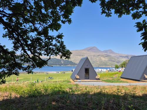 The Hideouts at Port nan Gael Campsite in Pennyghael