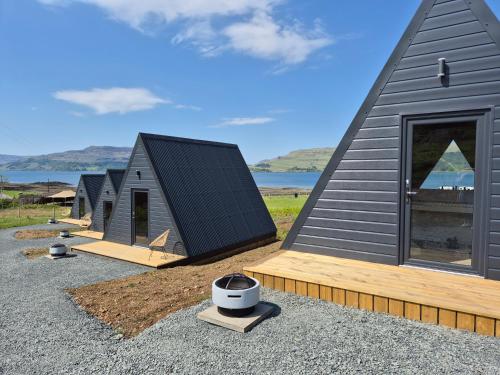 The Hideouts at Port nan Gael Campsite in Pennyghael