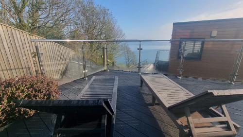 陽台/露台, TWIN COVES at Curlew 1, The Cove, Brixham in 徹斯頓費勒斯