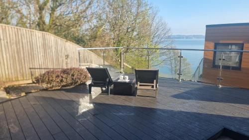 陽台/露台, TWIN COVES at Curlew 1, The Cove, Brixham in 徹斯頓費勒斯