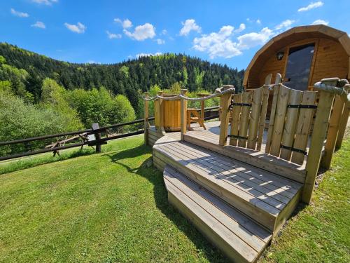 Osada Mała Kozówka (Osada Mala Kozowka) in Harbutowice