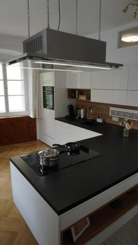 廚房, Comfort Apartment am Schergentor in 蒂羅爾山
