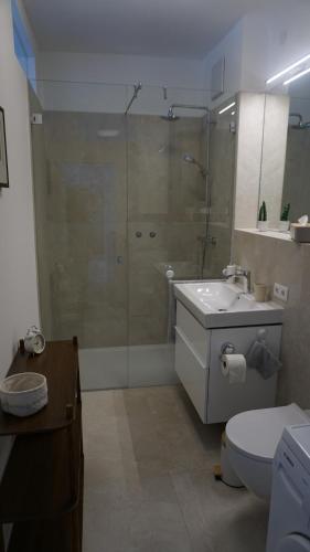 浴室, Comfort Apartment am Schergentor in 蒂羅爾山