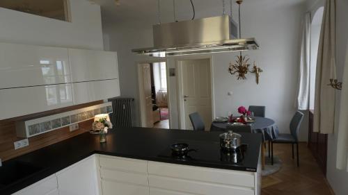 廚房, Comfort Apartment am Schergentor in 蒂羅爾山