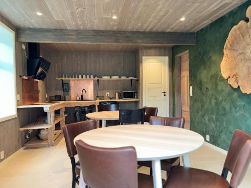 ห้องครัว, เบรกเกอ การ์ด โฮสเทล (Brekke Gard Hostel) in ฟลาม