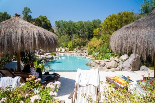 Úszómedence, Hotel Boutique Refugio El Molle in Vicuna