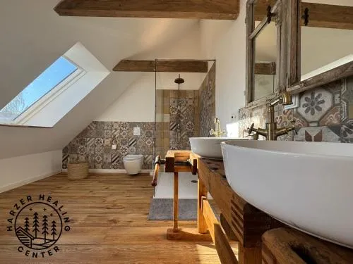 HARZER HEALING CENTER 2025 Himmlische Landhauswohnung mit Fussbodenheizung,XXL Kochinsel,XXL Regendusche,Modern,Hochwertig,Persönlich,Vollausgestattet in Elbingerode, Deutschland