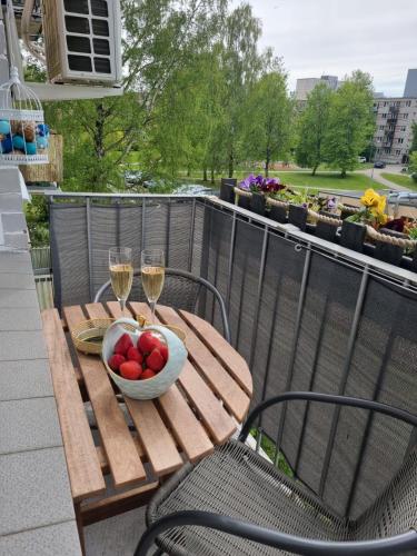 Erkély/terasz, Few Steps to the Bay in Kauguri