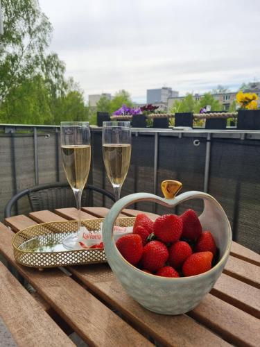 Erkély/terasz, Few Steps to the Bay in Kauguri