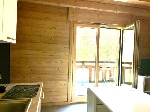 virtuve, Chalet au cœur des bois in Larringes