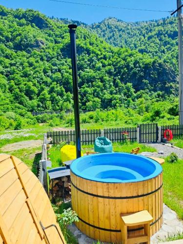 Woodlandia Borjomi with Hot Tub and Private Garden in Akhaldaba
