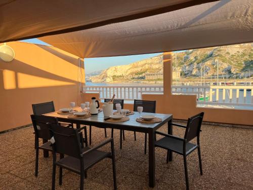 Balcony/terrace, L'Albatros in Les Iles