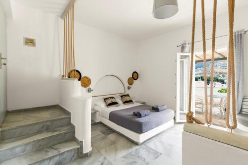 Studio with Mountain View room in Santanna White Houses
