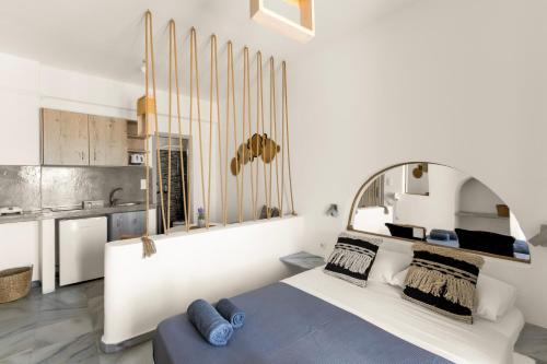Studio with Sea View room in Santanna White Houses