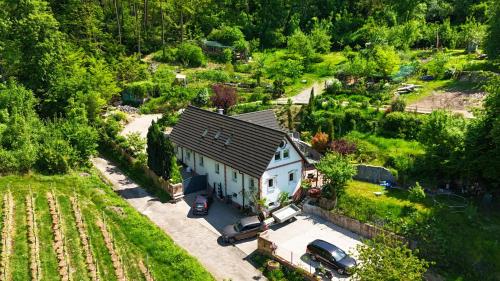 Direkt am Wald mit Panoramablick bis zur Pfalz in Laudenbach (Rhein-Neckar)