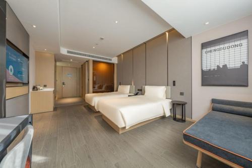 上海临港新城万达广场亚朵酒店, Shanghai (photo 11)
