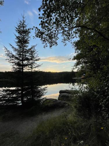 Spirkenhütte Fichtelberg - Ferienhaus bis 6 Personen - mit Sauna - am Fichtelsee (Spirkenhutte Fichtelberg - Ferienhaus bis 6 Personen - mit Sauna - am Fichtelsee) in 菲希特爾貝格