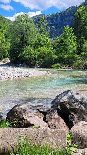 周邊環境, Ferienwohnung Urmannsau in 拉肯賀夫岩奧特舒耶