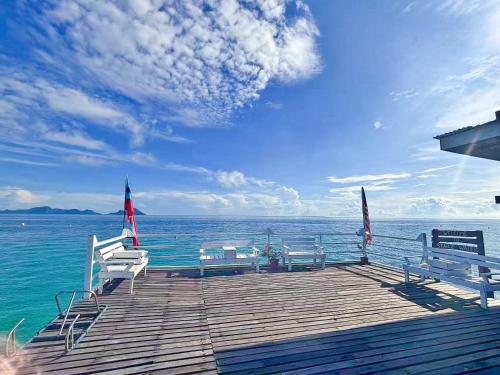 balkon/taras, Starz Water Village in Pulau Bum Bum