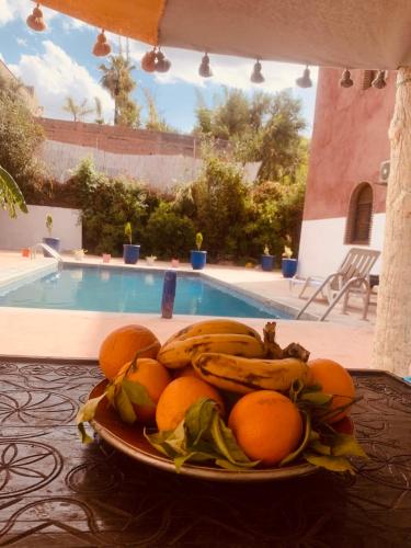 Kilátás, Riad Belgika in Ourika