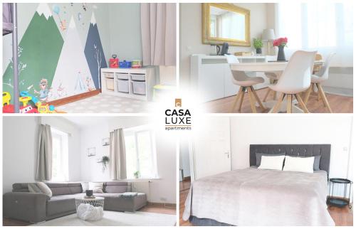 設施, CASA LUXE - 115qm - Stadtmitte - Familienfreundlich - Parkplatz - 5km zum Legoland in 金茨堡市中心