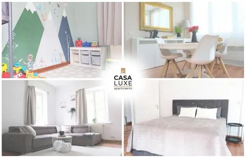 CASA LUXE - 115qm - Stadtmitte - Familienfreundlich - Parkplatz - 5km zum Legoland in Günzburg, Deutschland