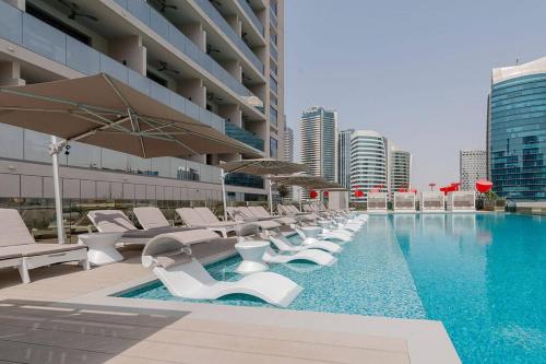 Luxury Studio mints Walk to Dubai Mall & Burj Khalifa, Dubaj (fotografie 5)
