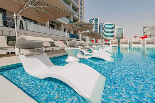 Luxury Studio mints Walk to Dubai Mall & Burj Khalifa, Dubaj (fotografie 3)