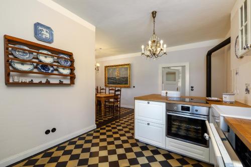 köök, Landhaus Wusse Ferienwohnung Stralsund in Ummanz