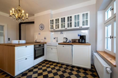 köök, Landhaus Wusse Ferienwohnung Stralsund in Ummanz