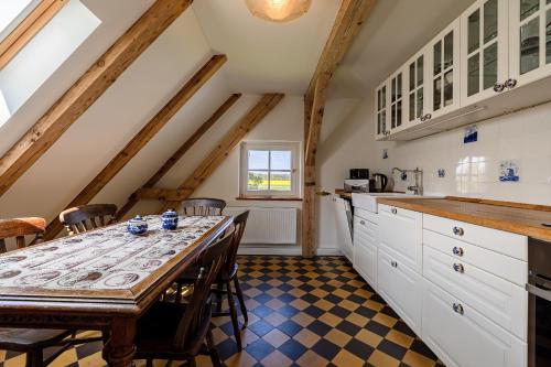 virtuve, Landhaus Wusse Ferienwohnung Hiddensee in Ummanz