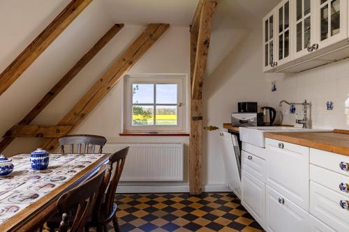 virtuve, Landhaus Wusse Ferienwohnung Hiddensee in Ummanz