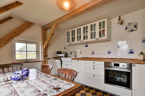 virtuve, Landhaus Wusse Ferienwohnung Hiddensee in Ummanz