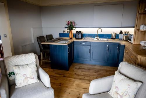 Kitchen, Cliff View Apartment in Knocknaranhy