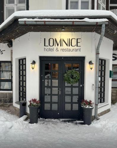 Entrance, Hotel Lomnice in Spindleruv Mlyn