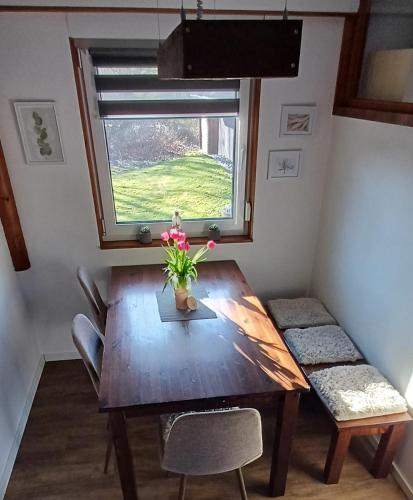 Iekārtas, Ferienhaus 30 am Silbersee mit Badezuber in Frielendorf