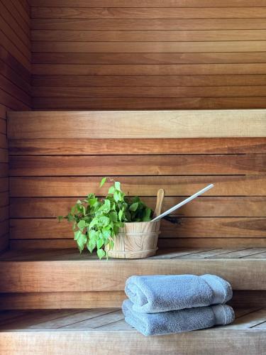 Sauna, Villa Mannituka in Mandjala