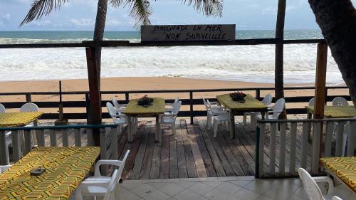 บริการและสิ่งอำนวยความสะดวก, Hotel Restaurant Lounge Madiana Plage in อาบิดจัน