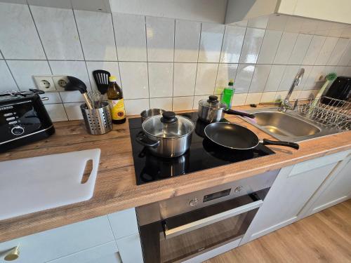 지타우 FERIENWOHNUNG 44m2 APARTMENT WOHNUNG im ZITTAUER STADTZENTRUM INNENSTADT INNENRING TOP LAGE MARKT UN 3성급 싱글룸 객실