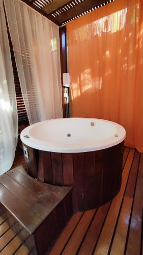 瓜鲁雅 Pousada Pe na Areia Guaruja 3星级 酒店 泳池