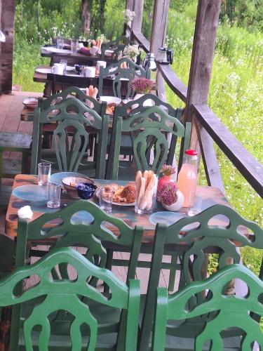 Ēdiens un dzērieni, Thea's Ethnographic Guest House in Tsalenjikha