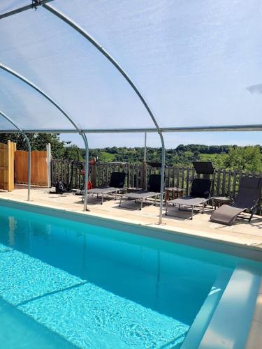Tente-Cabane en Quercy in Camburat