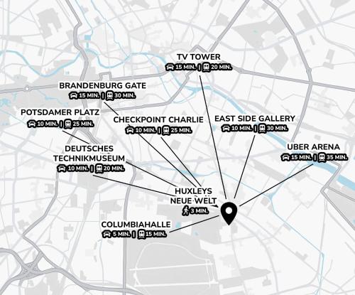 bevoflats - Design Apartment für Gruppen & Familien in Kreuzberg, Berlin (zdjęcie 11)