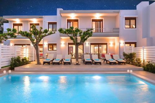 Sunlight Villa Beheizter Pool gîte à louer Asprosikiá